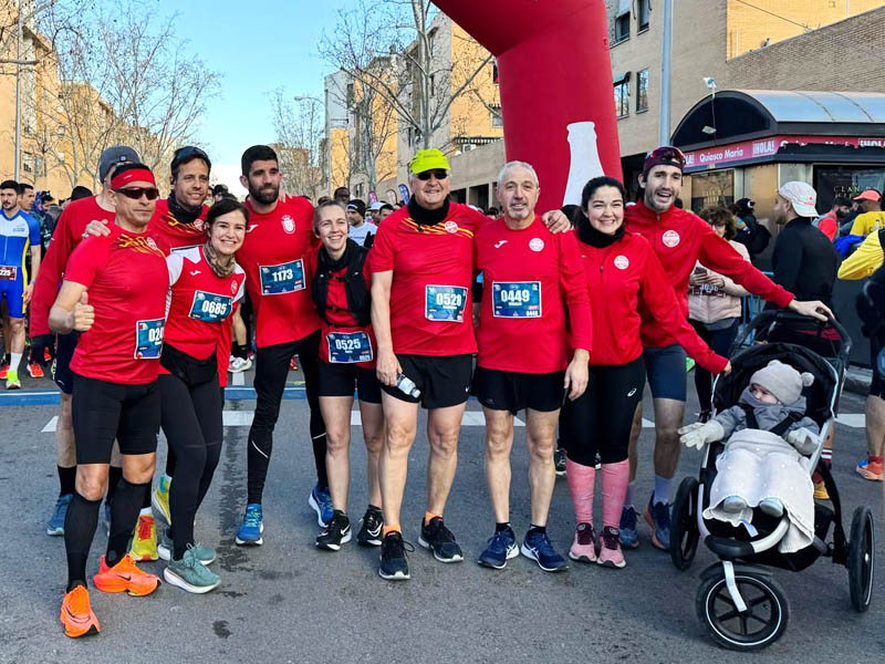 El Club de atletismo Boadilla del Monte en el 5K y el medio maratón de Latina (Madrid)